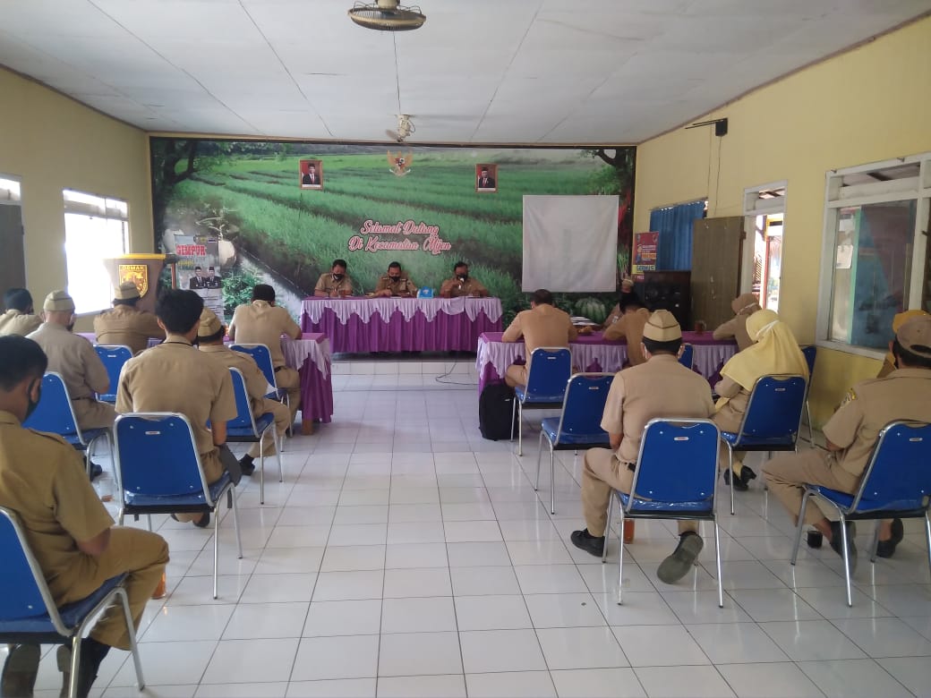 Rapat Koordinasi Sekretaris Desa Se Kecamatan Mijen tahun 2021