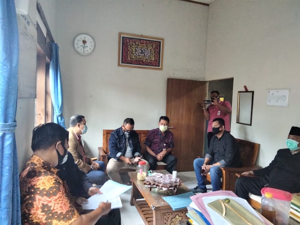 Kunjungan dan Monitoring Komisi A DPRD Kabupaten Demak di Kecamatan Mijen Kabupaten Demak