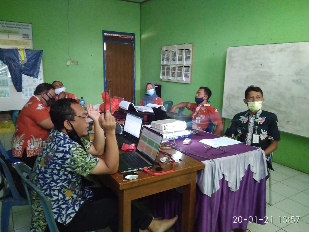 Rapat Koordinasi ( Rakor ) Membahas Renstra  Kecamatan Mijen Kabupaten Demak
