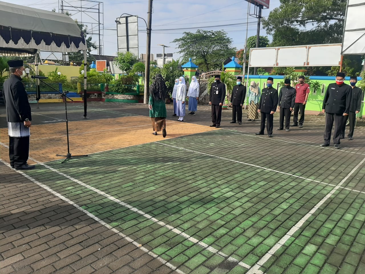 Apel Pagi Tanggal 28 Januari 2021 Kecamatan Mijen Kabupaten Demak