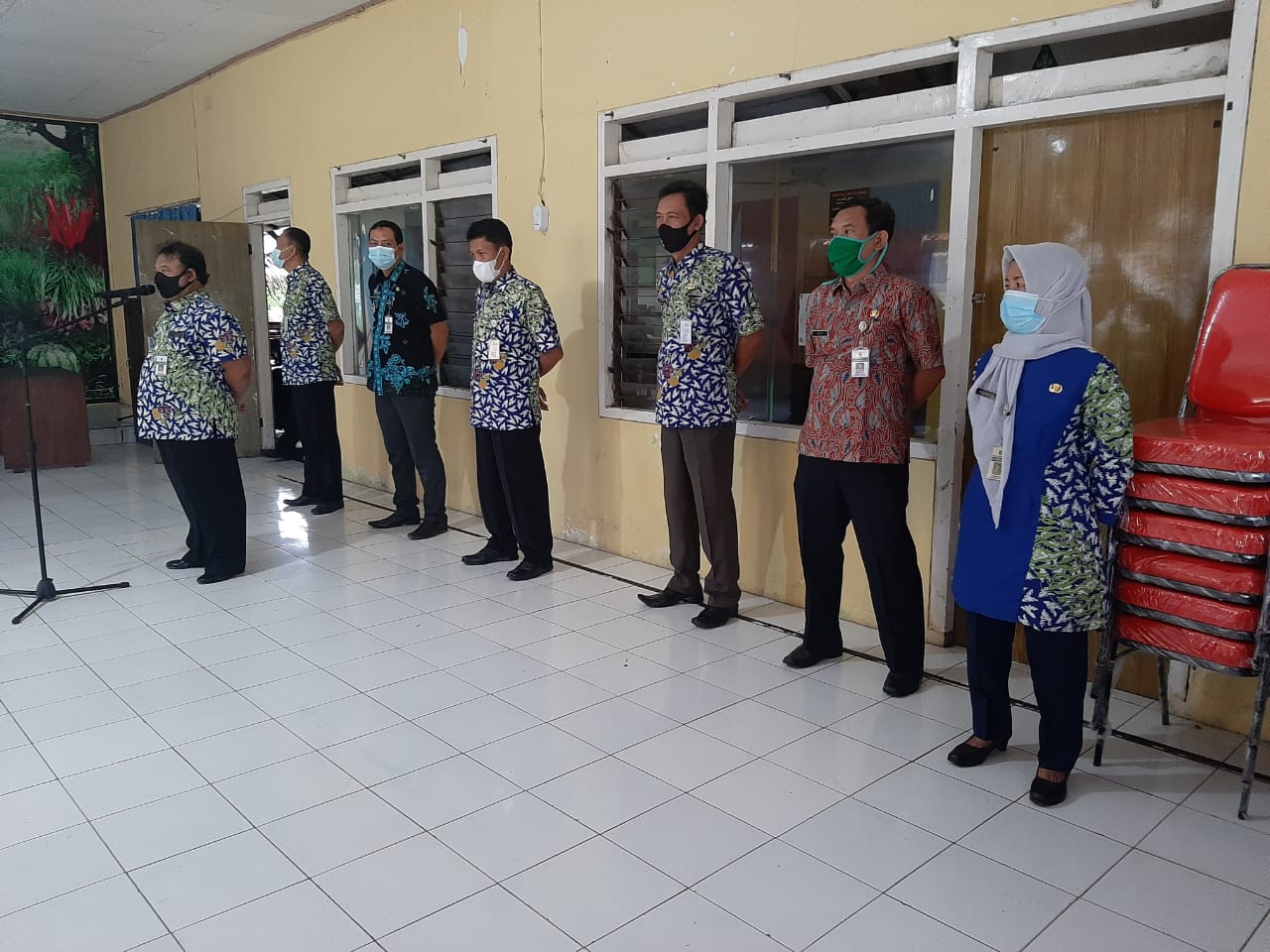 Apel Pagi Tanggal 3 Februari 2021 Kecamatan Mijen Kabupaten Demak