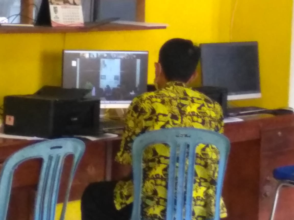 Zoom Meeting Penyerahan Hasil Bulan Dana PMI 2020 Kabupaten Demak OPD Kecamatan Mijen