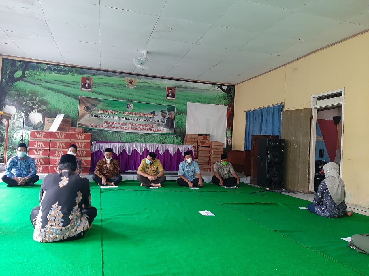 Kegiatan Istigosah, Tahlil, Mengaji Waosan Al- quran ( Mijen Istimewa ) OPD Kecamatan Mijen Kabupaten Demak