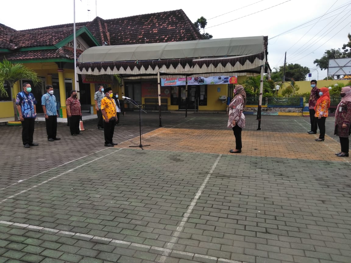 Apel Pagi OPD Kecamatan Mijen Kabupaten Demak Tahun 2021