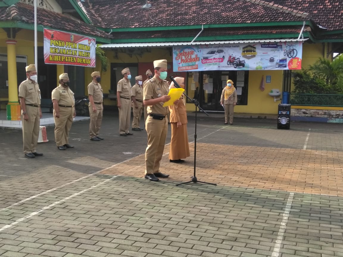 Apel Pagi OPD Kecamatan Mijen Kabupaten Demak