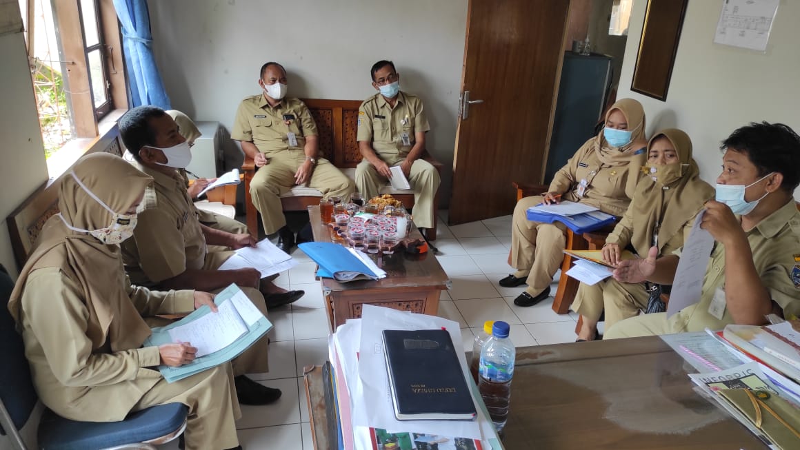 Pembinaan Kearsipan Dari Dinas Perpustakaan Dan Kearsipan Kabupaten Demak di Kecamatan Mijen Kabupaten Demak Tahun 2021