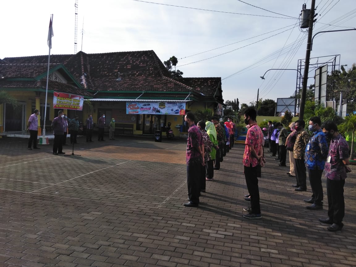 APEL PAGI RUTIN RABU KECAMATAN MIJEN KABUPATEN DEMAK TAHUN 2021