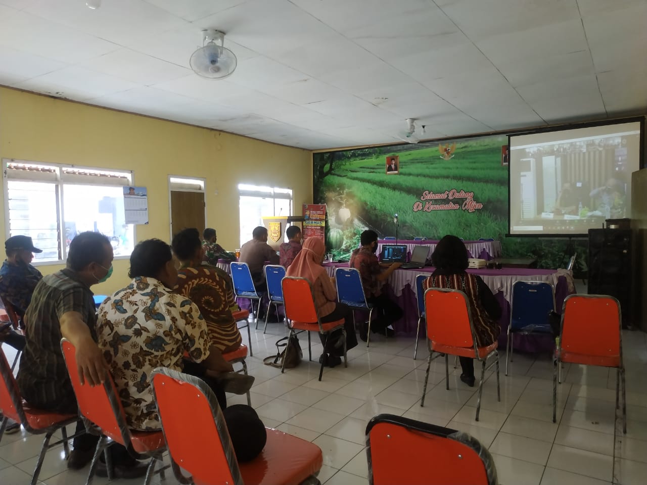 Rapat Zoom Meeting Persiapan Pelaksanaan Vaksinasi Covid – 19 Tahap 2 Kabupaten Demak Tahun 2021