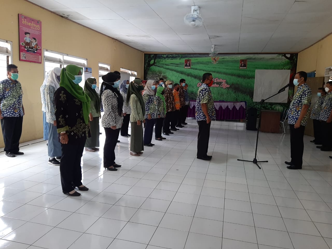 Apel Pagi OPD Kecamatan Mijen Kabupaten Demak Tahun 2021