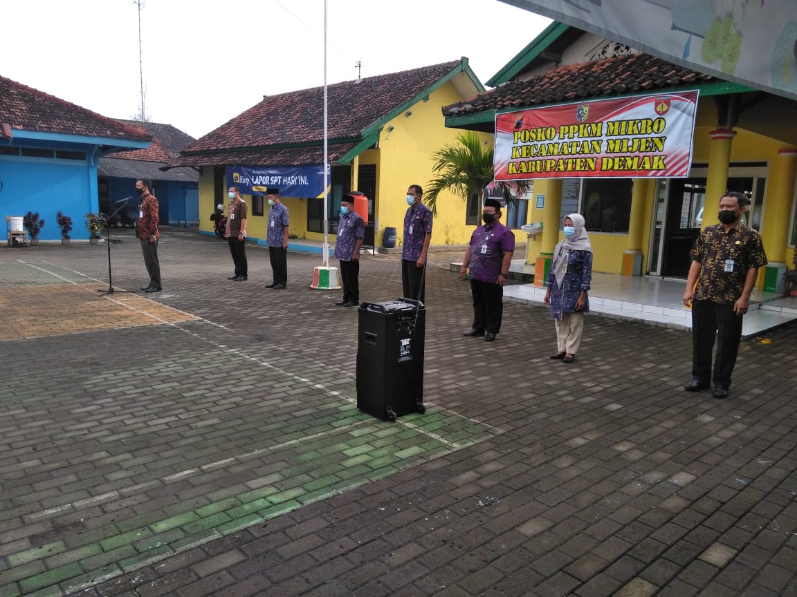 APEL PAGI RUTIN KAMIS KECAMATAN MIJEN KABUPATEN DEMAK TAHUN 2021