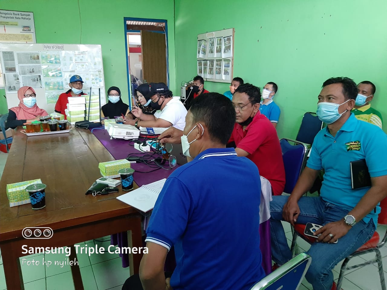 Rapat Staf Kecamatan Mijen Kabupaten Demak Tahun 2021