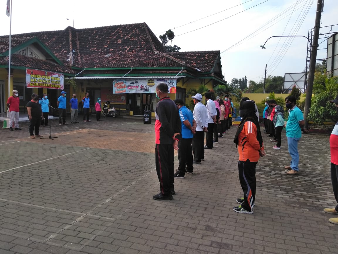 APEL PAGI RUTIN JUM’AT KECAMATAN MIJEN KABUPATEN DEMAK TAHUN 2021