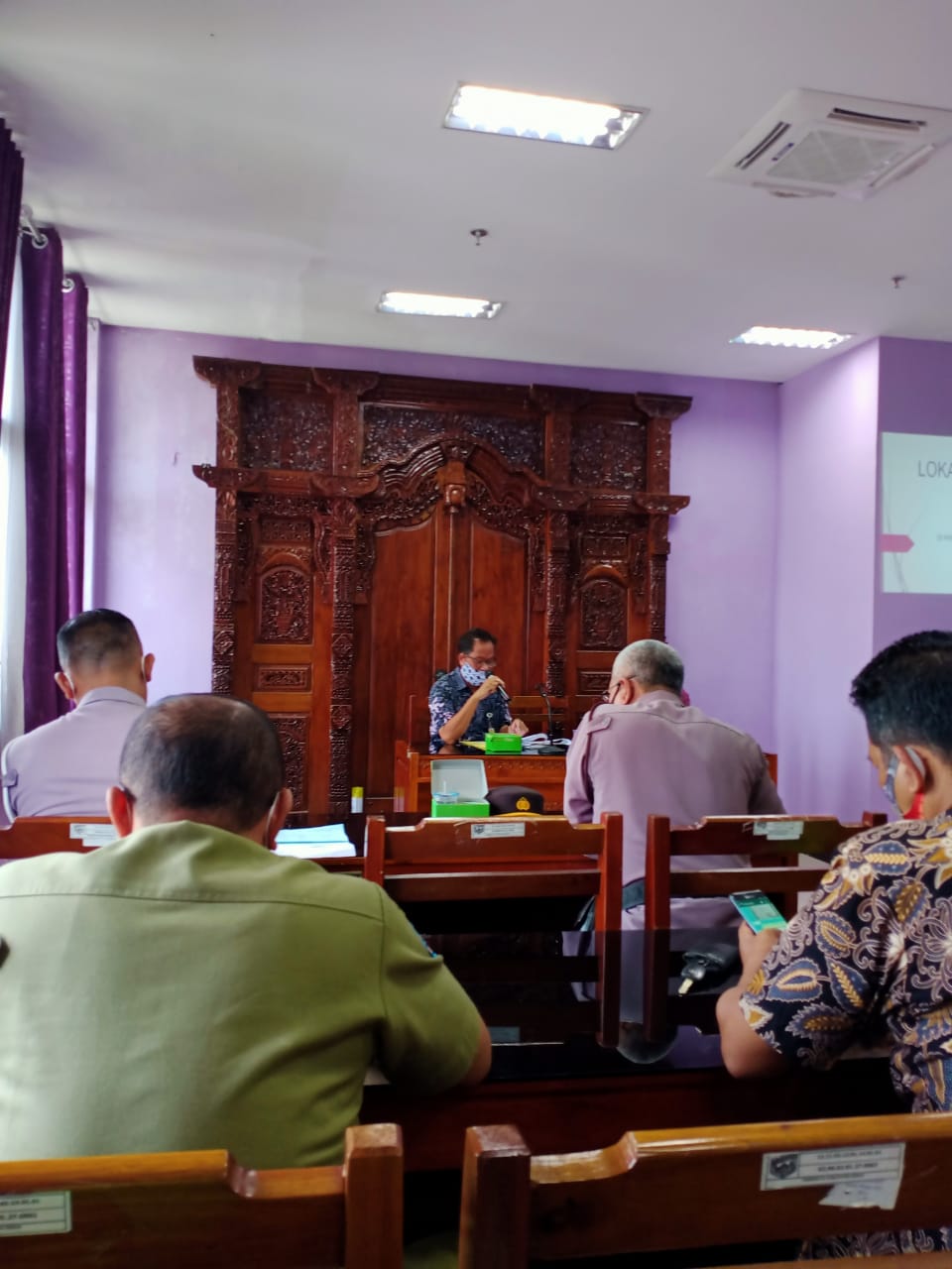 RAPAT TECHNICAL MEETING PELAKSANAAN PASAR MURAH DALAM RANGKA HARI JADI KABUPATEN DEMAK KE 518 KECAMATAN MIJEN KABUPATEN DEMAK TAHUN 2021