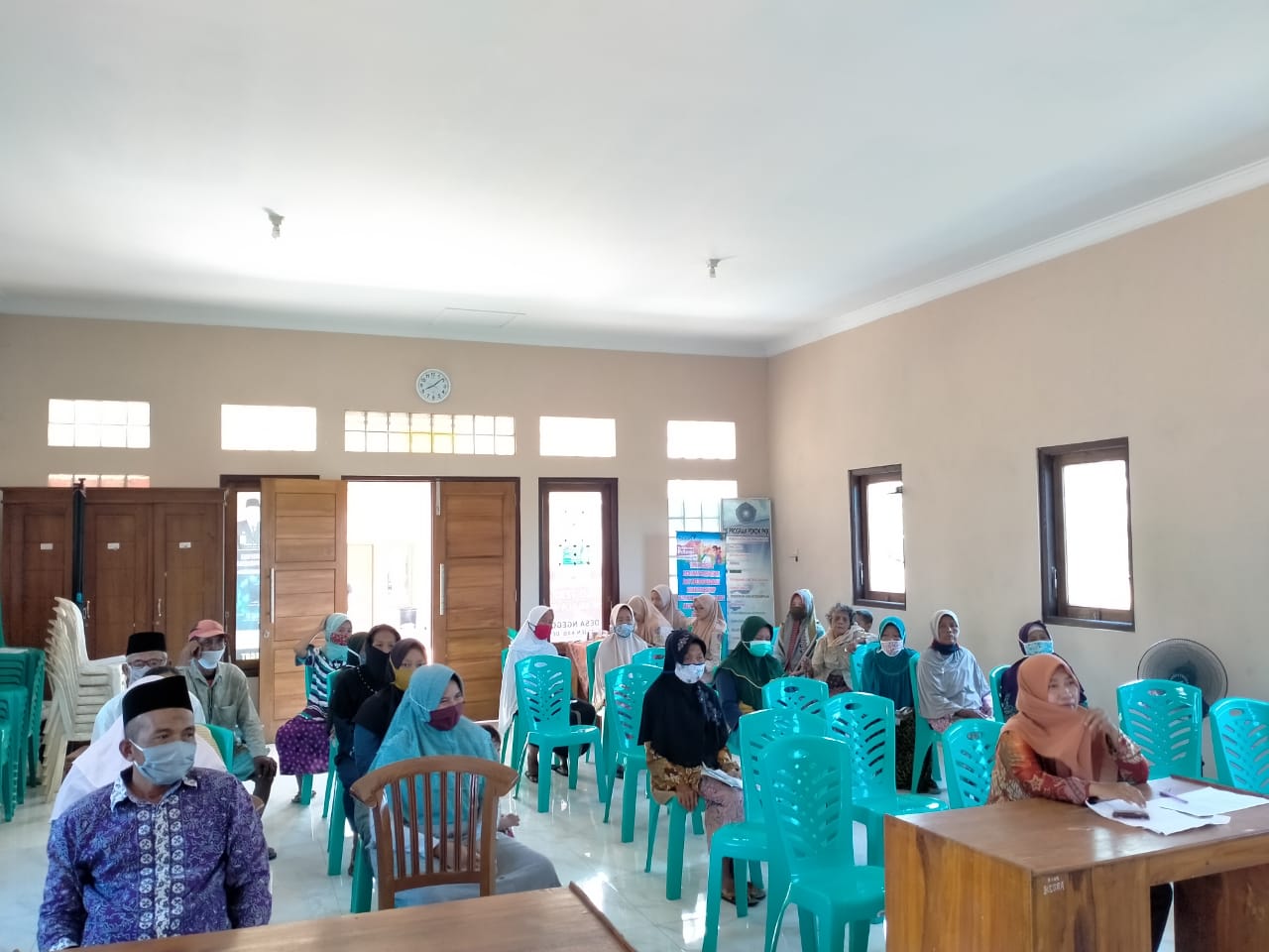 MONITORING PENYALURAN BANTUAN LANGSUNG TUNAI DANA DESA ( BLT – DD ) TAHAP I DESA NGEGOT KECAMATAN MIJEN KABUPATEN DEMAK TAHUN 2021