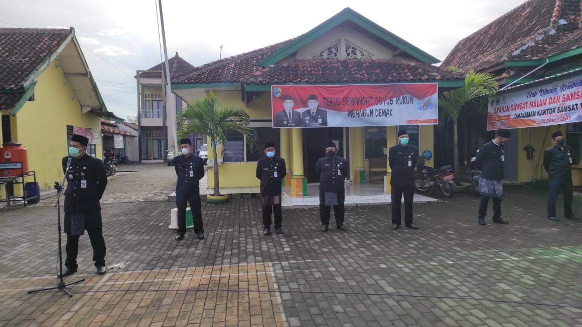 APEL PAGI RUTIN SENIN KECAMATAN MIJEN KABUPATEN DEMAK TAHUN 2021