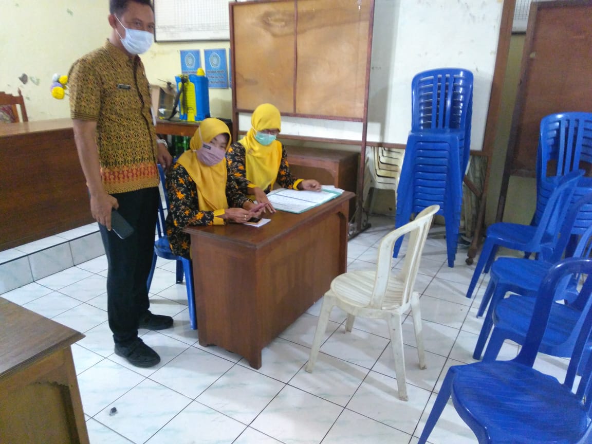 KEGIATAN MONITORING BANTUAN LANGSUNG TUNAI DANA DESA ( BLT – DD ) BULAN KE II DESA PECUK KECAMATAN MIJEN KABUPATEN DEMAK TAHUN 2021