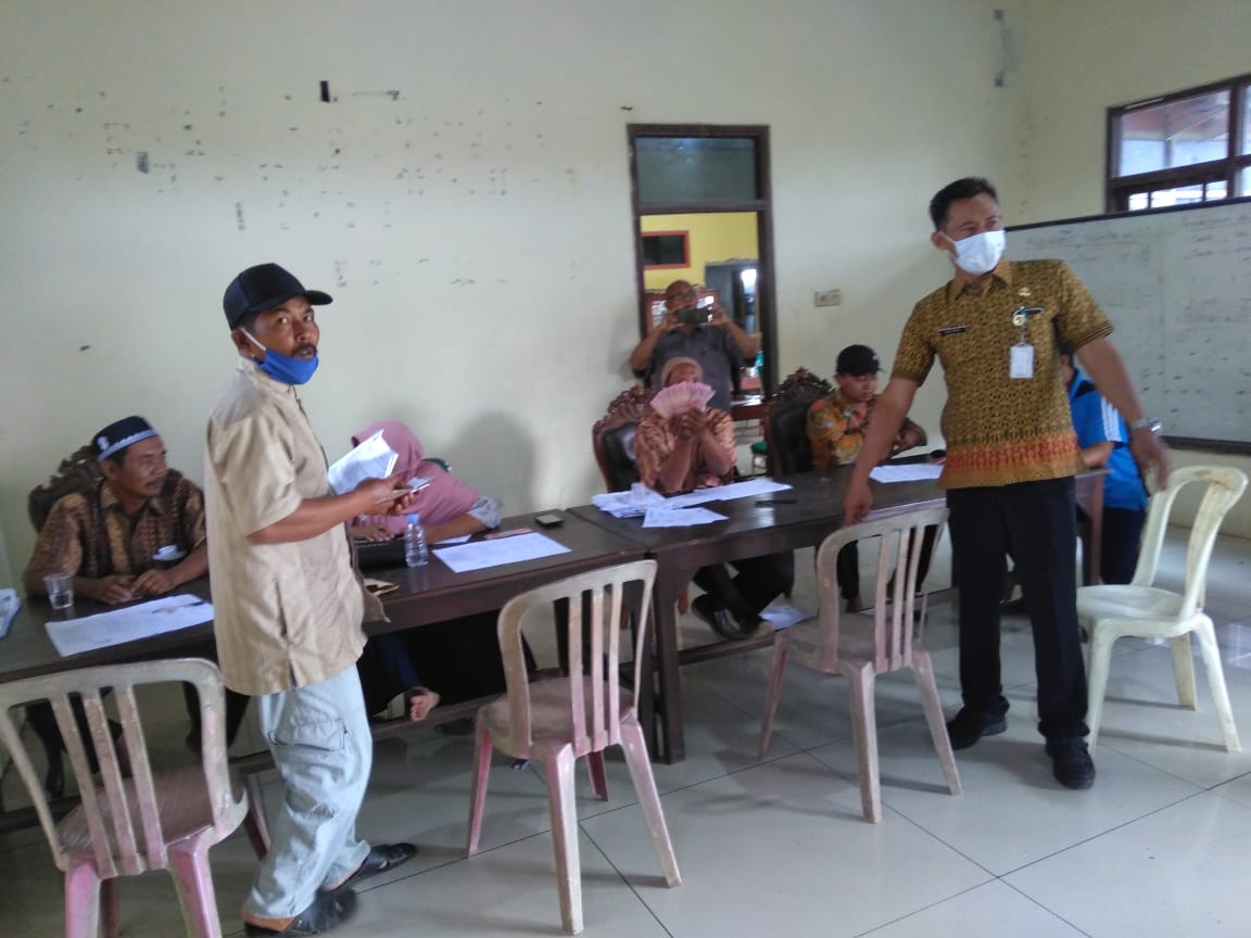 KEGIATAN MONITORING BANTUAN LANGSUNG TUNAI DANA DESA ( BLT – DD ) BULAN KE II DI DESA REJOSARI  KECAMATAN MIJEN KABUPATEN DEMAK TAHUN 2021