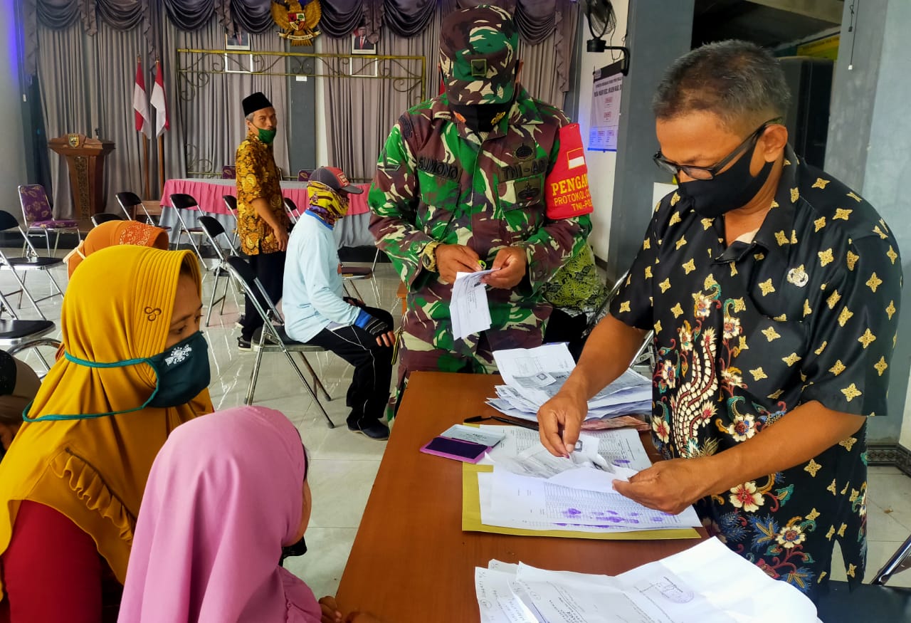 KEGIATAN MONITORING BANTUAN LANGSUNG TUNAI DANA DESA ( BLT – DD ) DI DESA PASIR KECAMATAN MIJEN KABUPATEN DEMAK TAHUN 2021