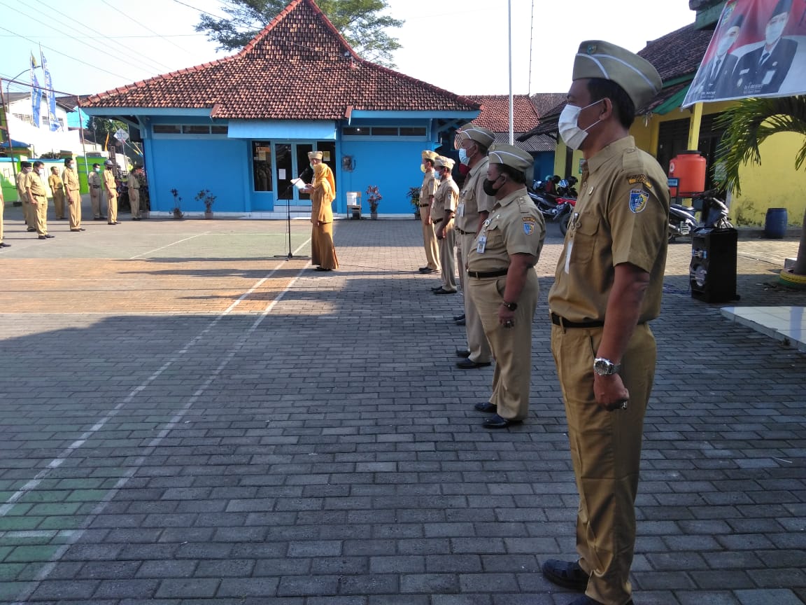 APEL PAGI RUTIN HARI SENIN KECAMATAN MIJEN KABUPATEN DEMAK TAHUN 2021