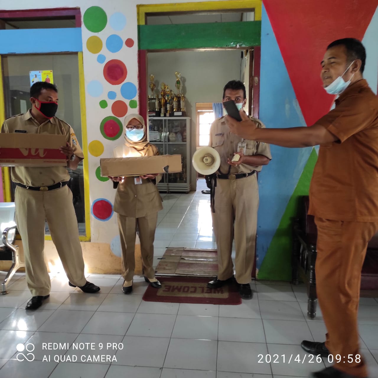 MEMPERINGATI HARI KESIAPSIAGAAN BENCANA ( HKB ) KECAMATAN MIJEN KABUPATEN DEMAK TAHUN 2021