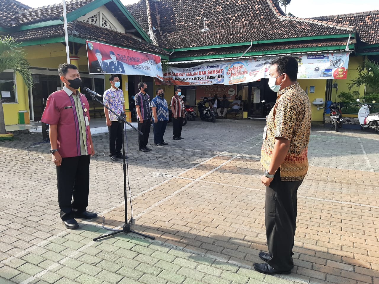 APEL PAGI RUTIN HARI SELASA KECAMATAN MIJEN KABUPATEN DEMAK TAHUN 2021