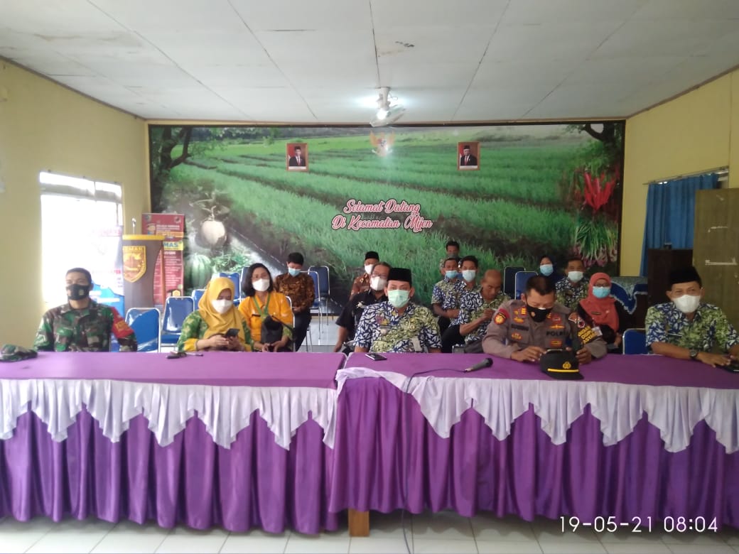 Rakor dan Halal Bi Halal Virtual Bersama Plh Bupati dan Forkopimda Pasca Lebaran dan Menghadapi Syawalan Tahun 1442 H / 2021 M Kabupaten Demak