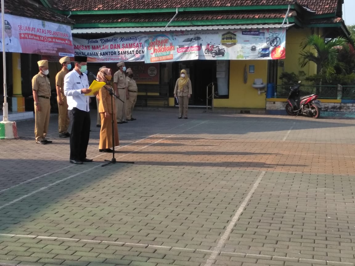 APEL PAGI RUTIN KECAMATAN MIJEN KABUPATEN DEMAK TAHUN 2021