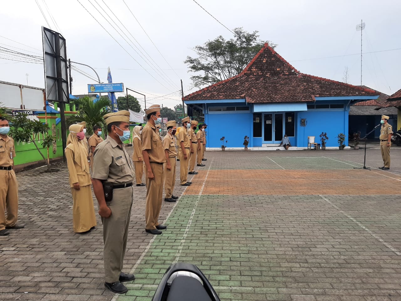 APEL PAGI RUTIN SENIN KECAMATAN MIJEN KABUPATEN DEMAK TAHUN 2021