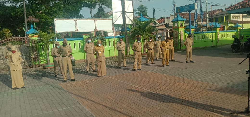 APEL PAGI RUTIN SENIN KECAMATAN MIJEN KABUPATEN DEMAK TAHUN 2021