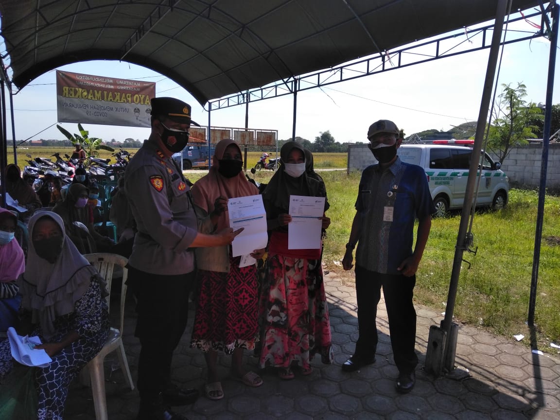 KEGIATAN MONITORING VAKSINASI COVID- 19 DI DESA REJOSARI KECAMATAN MIJEN KABUPATEN DEMAK TAHUN 2021