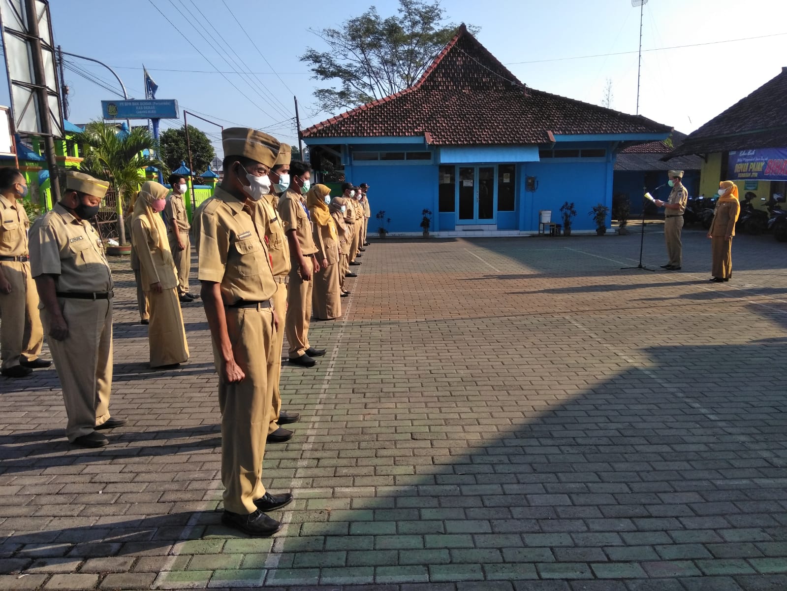 APEL PAGI RUTIN SENIN KECAMATAN MIJEN KABUPATEN DEMAK TAHUN 2021