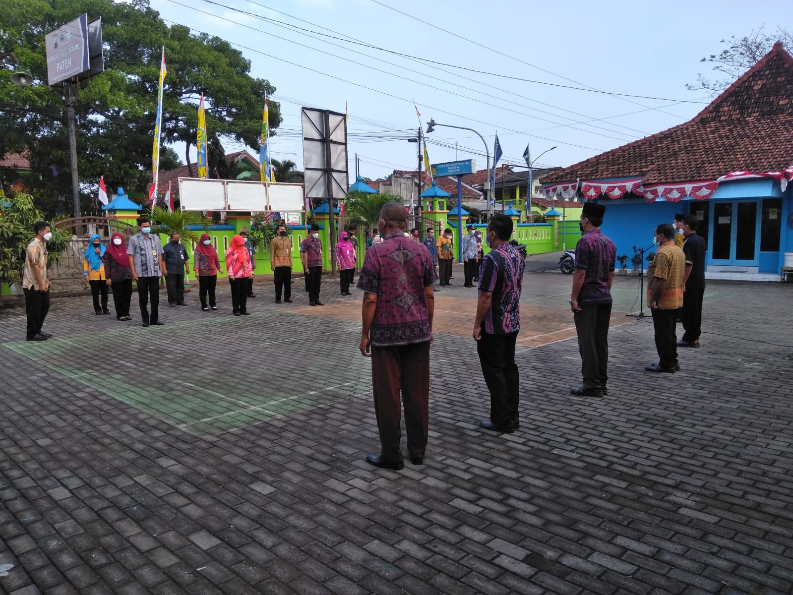 APEL PAGI RUTIN SELASA KECAMATAN MIJEN KABUPATEN DEMAK TAHUN 2021