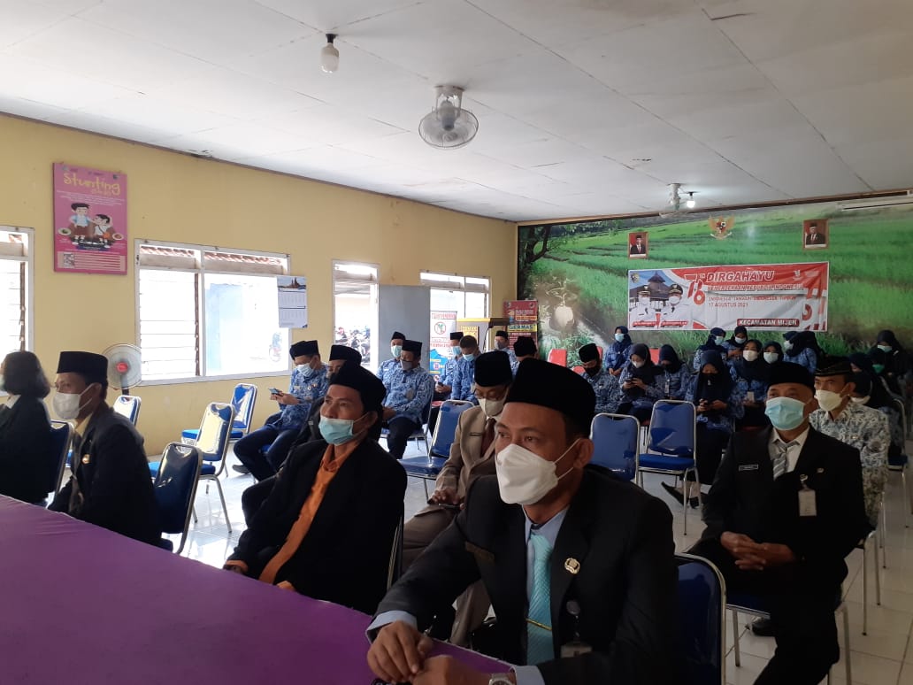 ZOOM MEETING UPACARA PERINGATAN HUT RI KE 76 DETIK – DETIK PROKLAMASI KEMERDEKAAN REPUBLIK INDONESIA KABUPATEN DEMAK TAHUN 2021