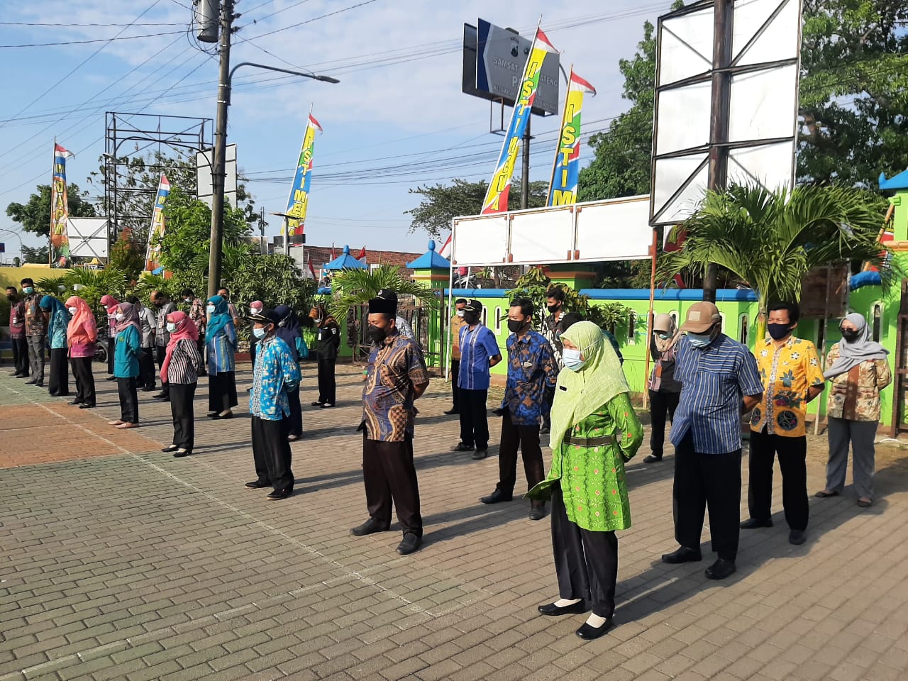 APEL PAGI RUTIN SELASA KECAMATAN MIJEN KABUPATEN DEMAK TAHUN 2021