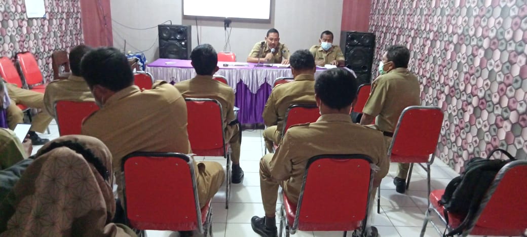 RAPAT KOORDINASI SEKRETARIS DESA SE KECAMATAN MIJEN KABUPATEN DEMAK TAHUN 2021