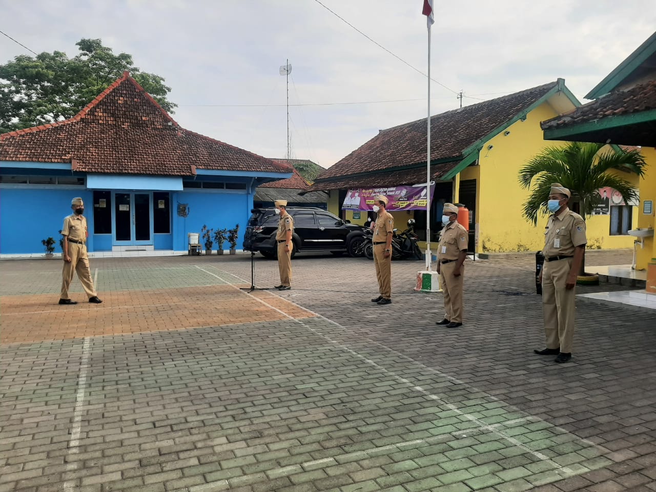 APEL PAGI RUTIN SENIN KECAMATAN MIJEN KABUPATEN DEMAK TAHUN 2021