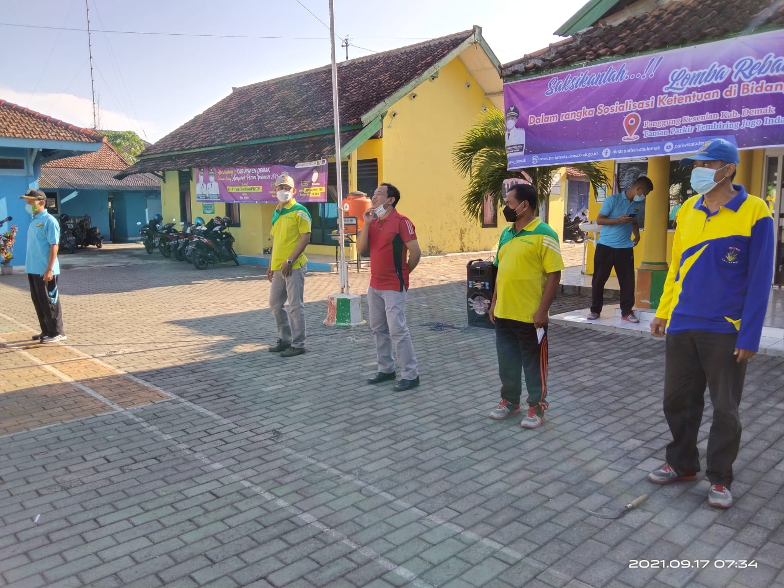 APEL PAGI RUTIN JUM’AT KECAMATAN MIJEN KABUPATEN DEMAK TAHUN 2021