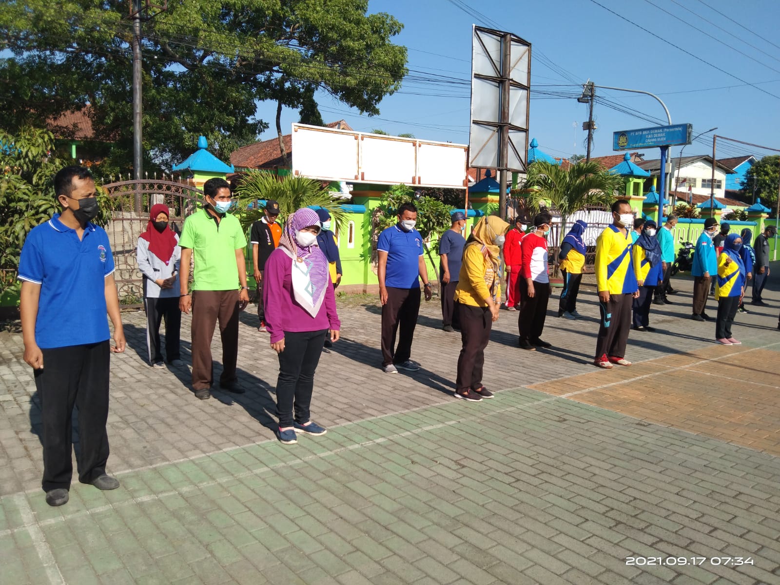 APEL PAGI RUTIN JUM’AT KECAMATAN MIJEN KABUPATEN DEMAK TAHUN 2021