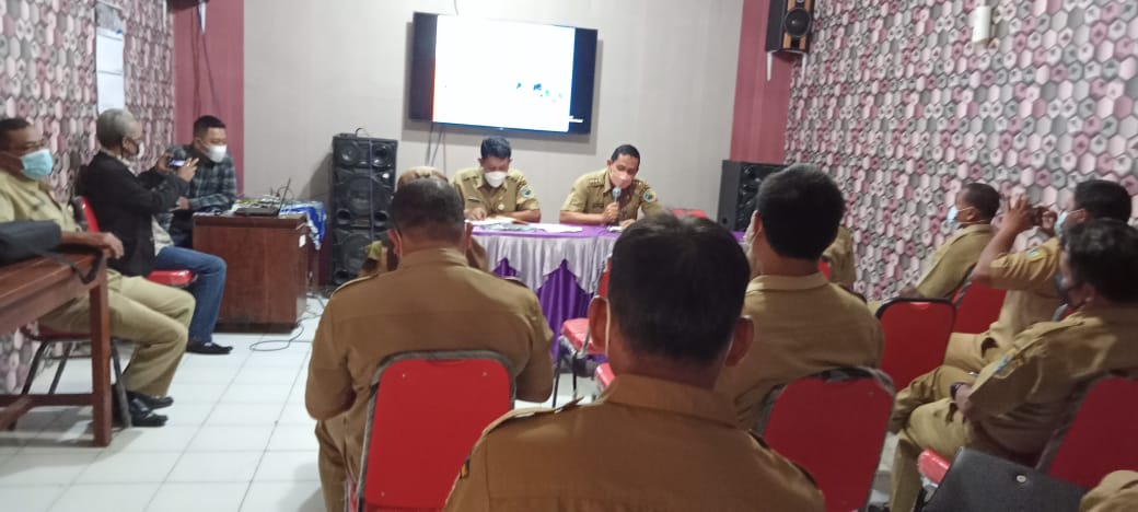RAPAT KOORDINASI SEKRETARIS DESA SE KECAMATAN MIJEN KABUPATEN DEMAK TAHUN 2021