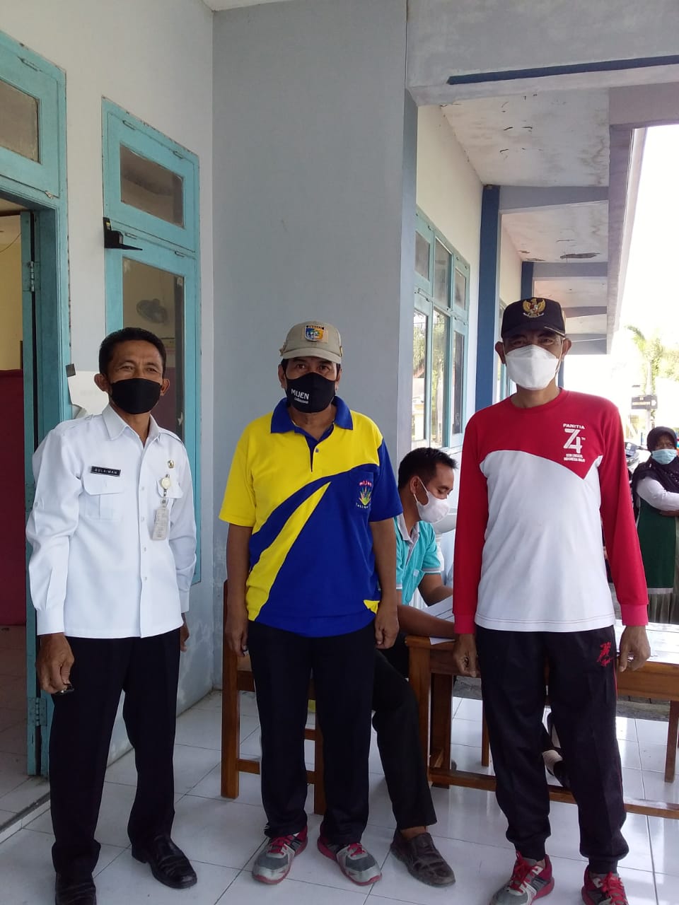 KEGIATAN VAKSINASI COVID -19 DOSIS 1 DAN DOSIS 2 DI DESA BANTENGMATI KECAMATAN MIJEN KABUPATEN DEMAK TAHUN 2021