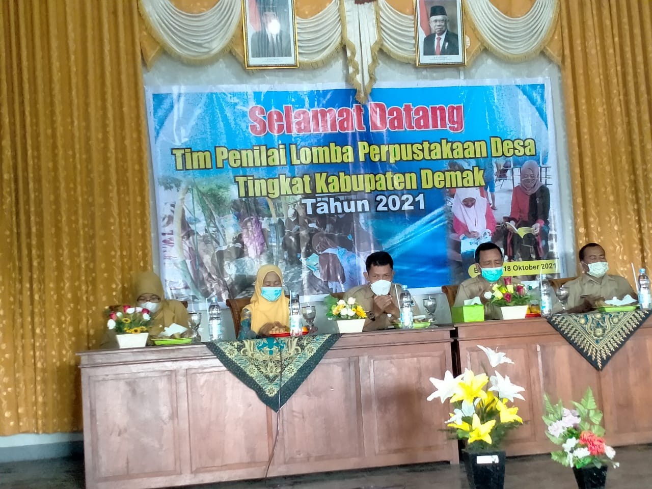 LOMBA PERPUSTAKAAN DESA TINGKAT KABUPATEN DEMAK DI DESA BAKUNG KECAMATAN MIJEN KABUPATEN DEMAK TAHUN 2021