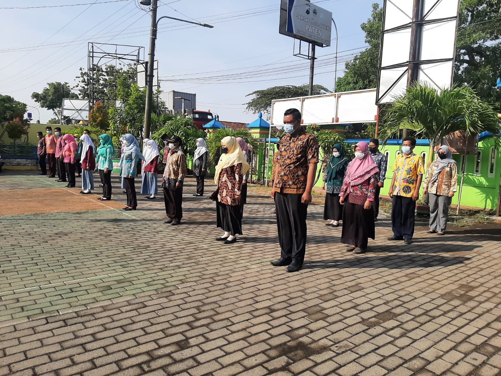 APEL PAGI RUTIN SELASA KECAMATAN MIJEN KABUPATEN DEMAK TAHUN 2021