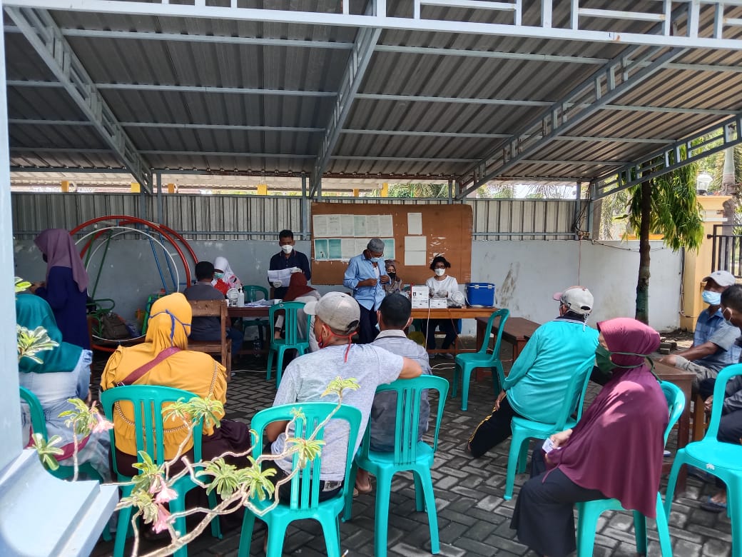 KEGIATAN VAKSINASI COVID-19 DOSIS 1 (PFIZER ) DAN DOSIS 2 ( SINOVAC ) DI DESA BANTENGMATI KECAMATAN MIJEN KABUPATEN DEMAK TAHUN 2021