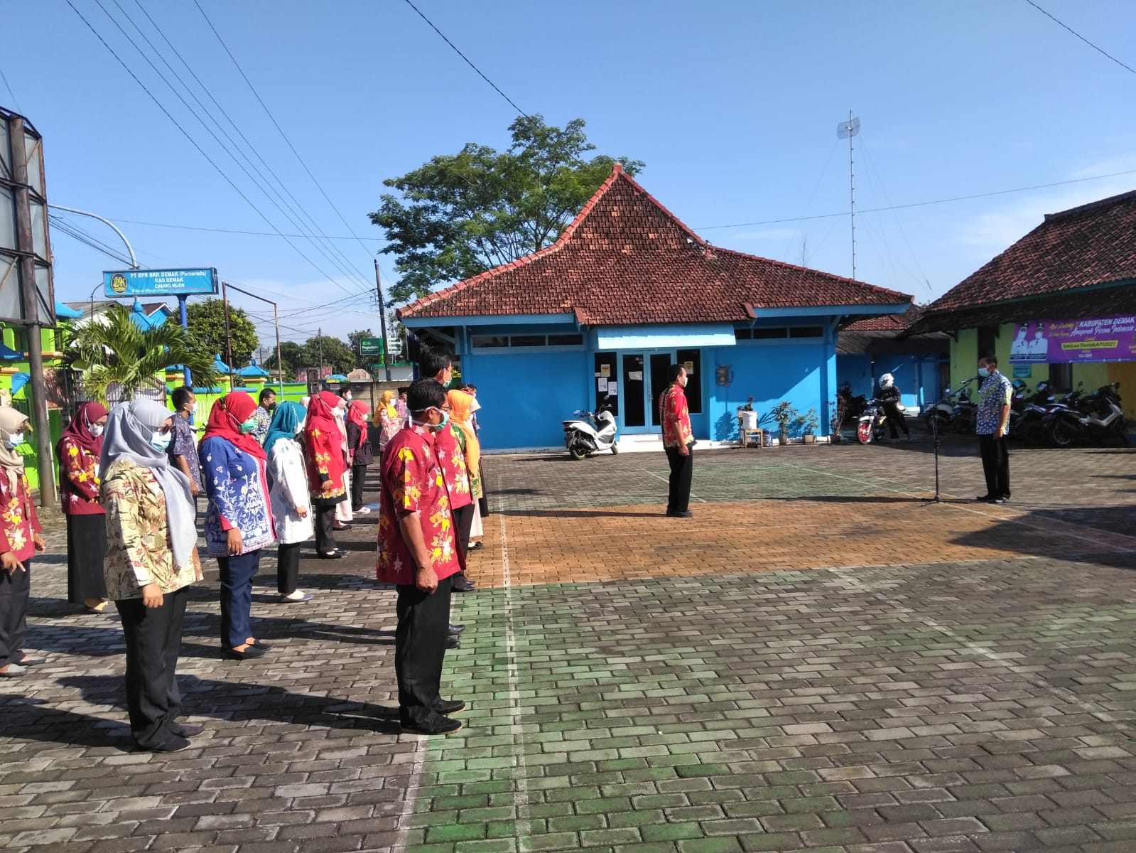 APEL PAGI RUTIN RABU KECAMATAN MIJEN KABUPATEN DEMAK TAHUN 2021