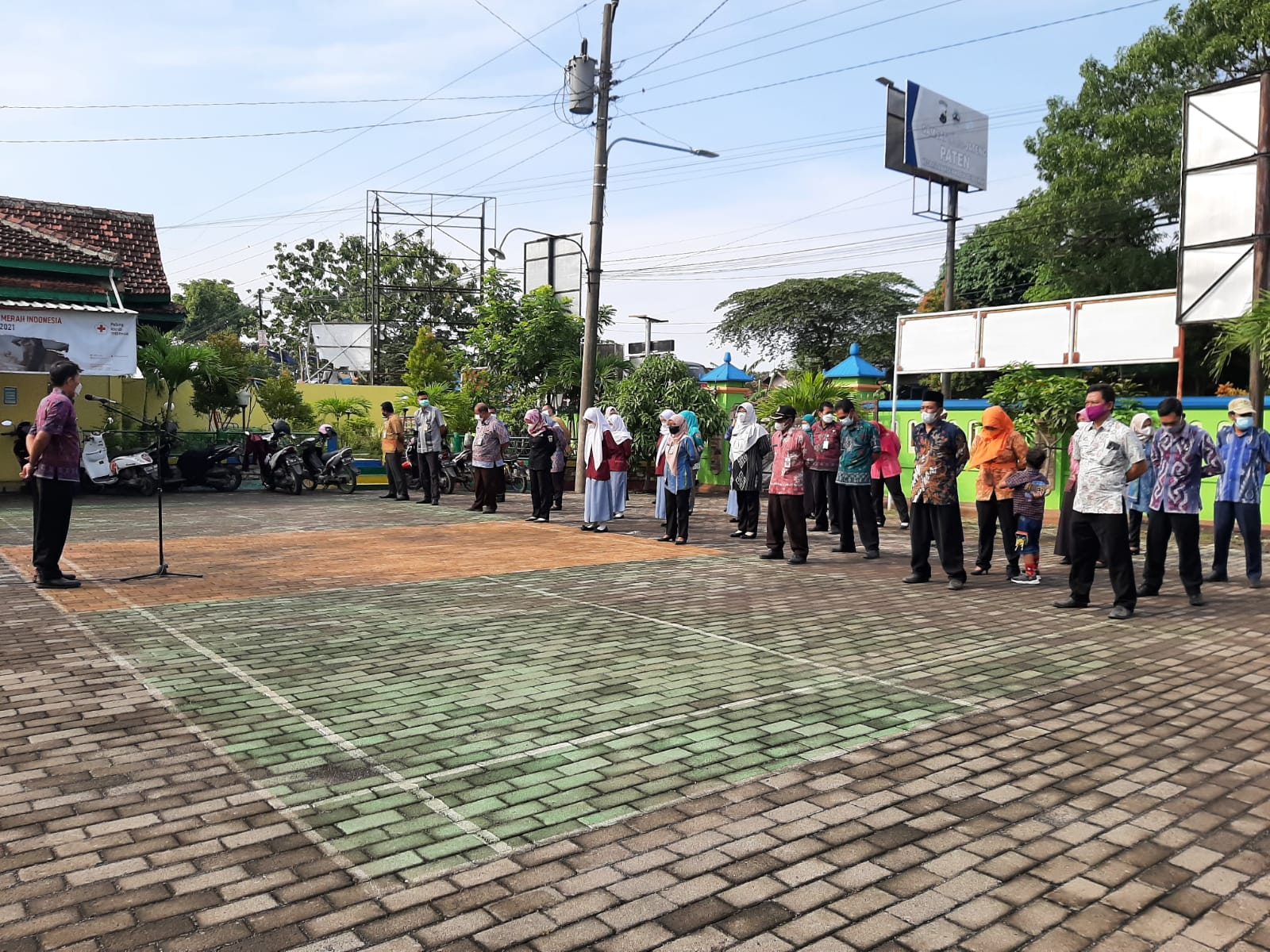 APEL PAGI RUTIN SELASA KECAMATAN MIJEN KABUPATEN DEMAK TAHUN 2021