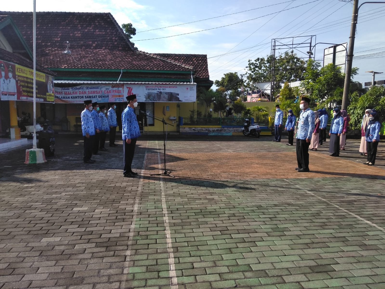 APEL PAGI RUTIN RABU KECAMATAN MIJEN KABUPATEN DEMAK TAHUN 2021