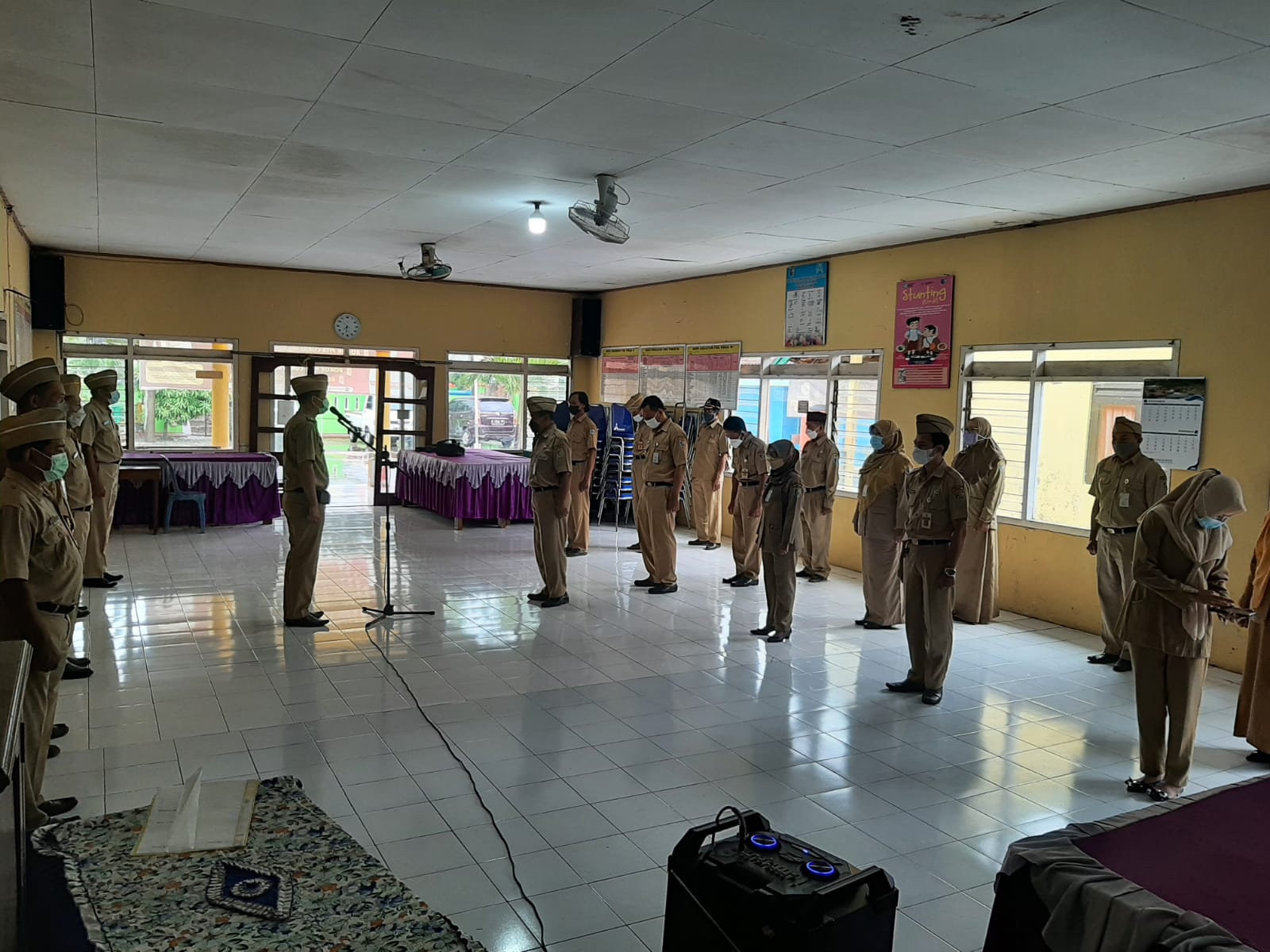 APEL PAGI RUTIN SENIN KECAMATAN MIJEN KABUPATEN DEMAK TAHUN 2021