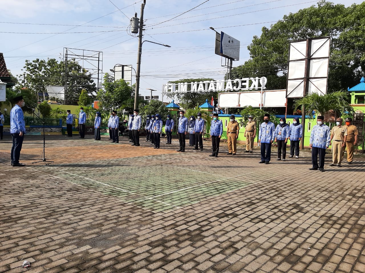 APEL PAGI RUTIN SENIN KECAMATAN MIJEN KABUPATEN DEMAK TAHUN 2021