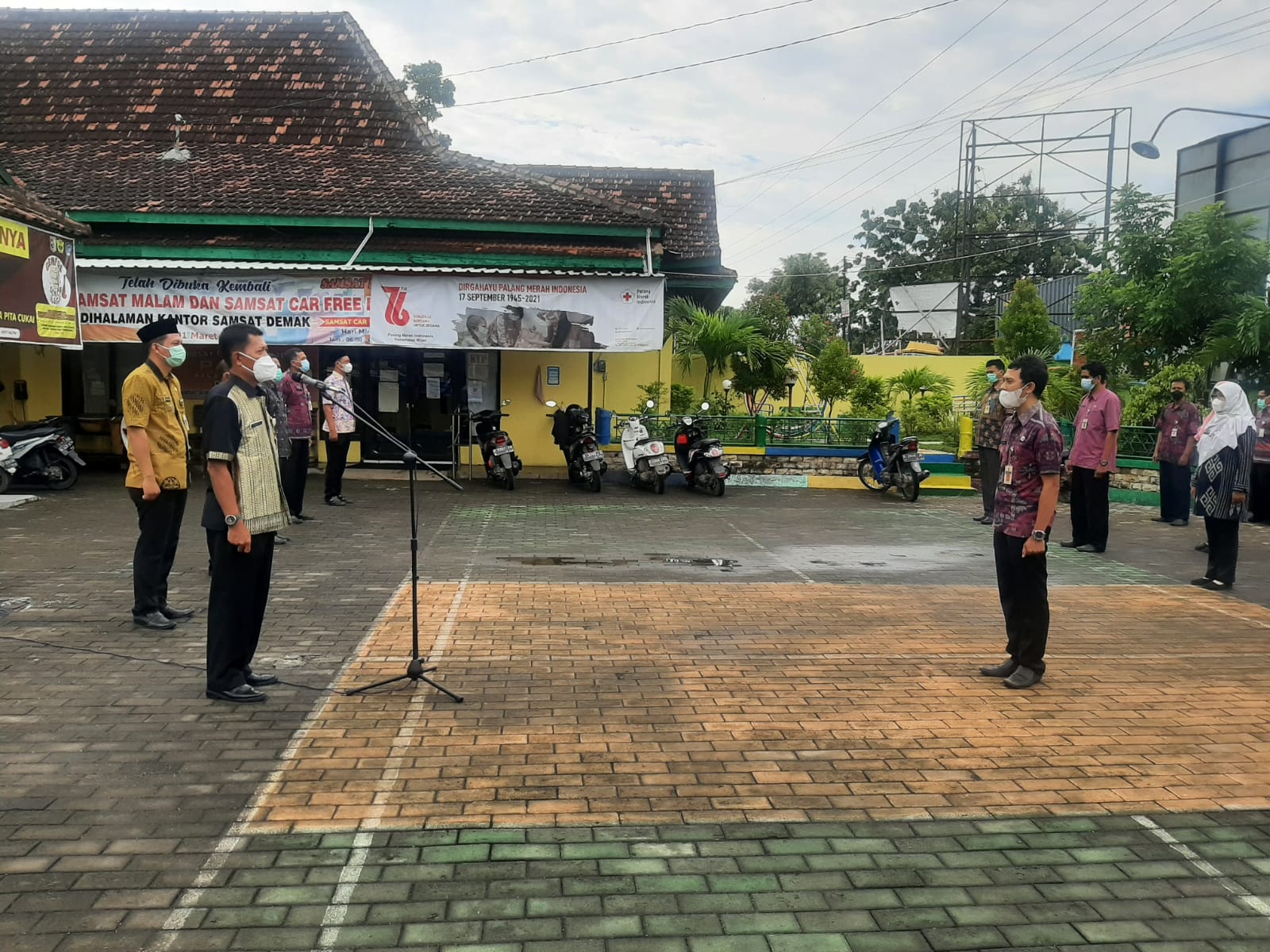 APEL PAGI RUTIN SELASA KECAMATAN MIJEN KABUPATEN DEMAK TAHUN 2021