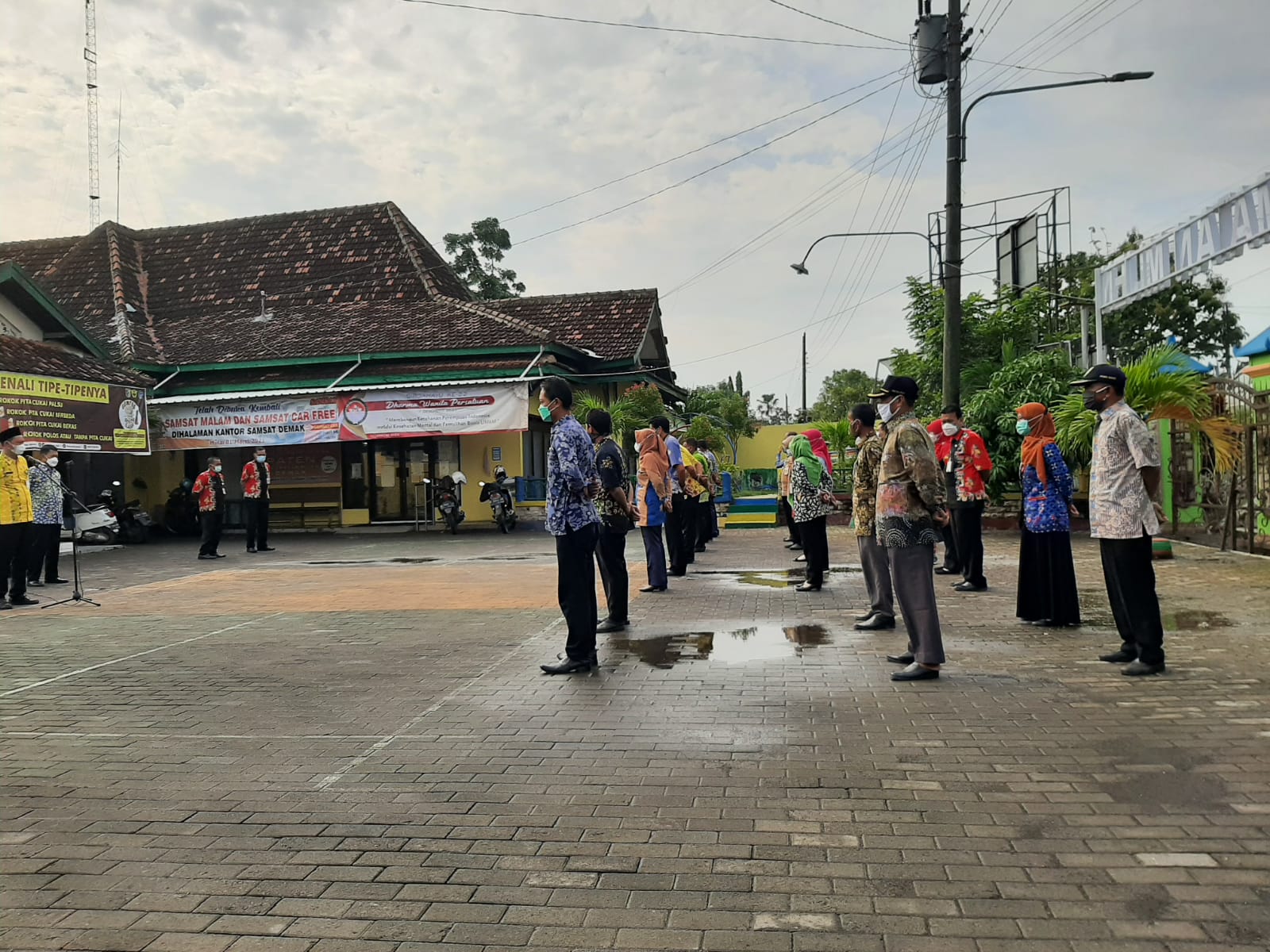 APEL PAGI RUTIN RABU KECAMATAN MIJEN KABUPATEN DEMAK TAHUN 2021